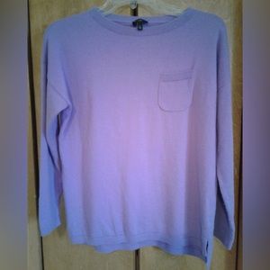Lilac Purple Talbots Sweater-in like new condition